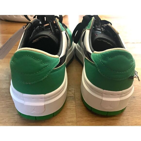 WMS 12 - Men 10.5 Nike Air Jordan 1 Elevate Low ‘Lucky Green’ DQ8394-301 NWOB M - Picture 4 of 13